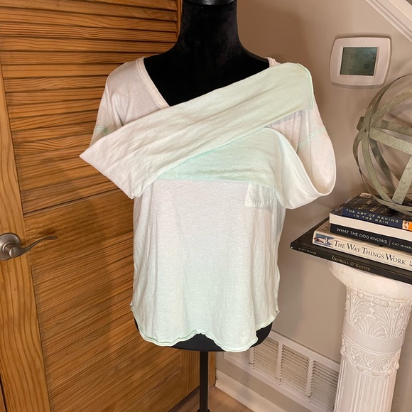 We The Free Tops - We The Free long sleeve minty bayalage T-shirt